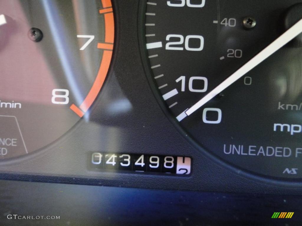 1992 Accord LX Coupe - Pewter Gray Metallic / Gray photo #19