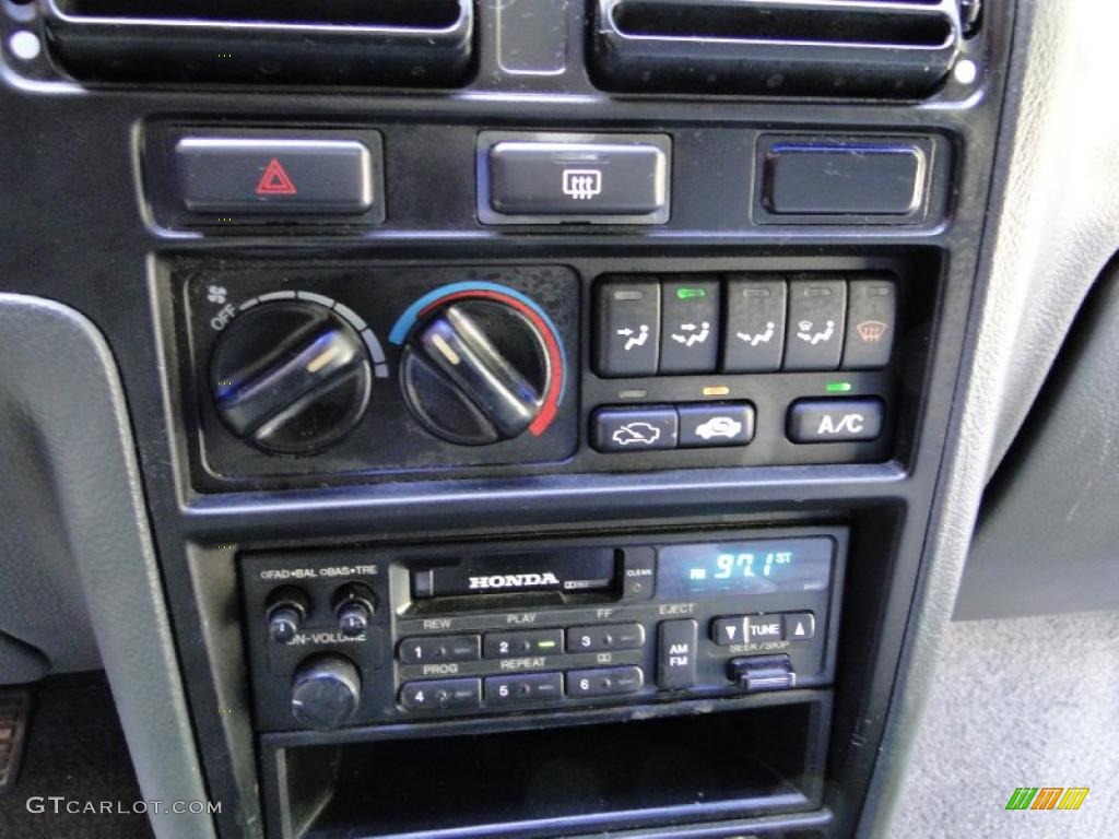 1992 Accord LX Coupe - Pewter Gray Metallic / Gray photo #22