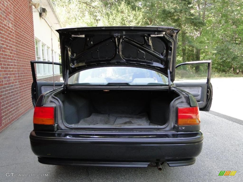 1992 Accord LX Coupe - Pewter Gray Metallic / Gray photo #25