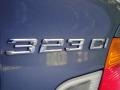 2000 Steel Blue Metallic BMW 3 Series 323i Coupe  photo #11