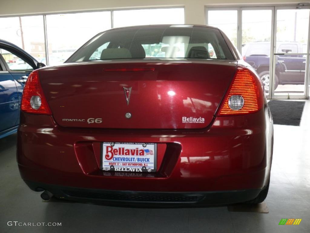 2010 G6 Sedan - Performance Red Metallic / Ebony photo #5