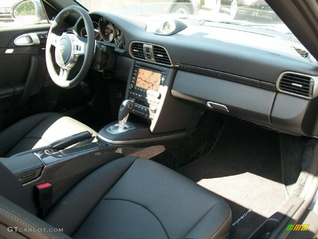 2011 911 Carrera Coupe - Meteor Grey Metallic / Black photo #26