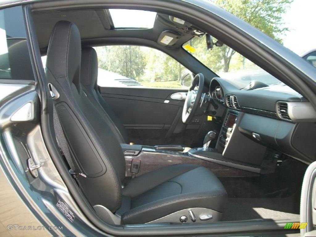 2011 911 Carrera Coupe - Meteor Grey Metallic / Black photo #27
