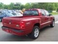 2008 Inferno Red Crystal Pearl Dodge Dakota Big Horn Crew Cab 4x4  photo #2