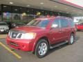 2008 Red Brawn Nissan Armada LE 4x4  photo #1