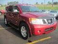 2008 Red Brawn Nissan Armada LE 4x4  photo #2