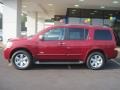 2008 Red Brawn Nissan Armada LE 4x4  photo #4