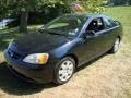 2001 Nighthawk Black Pearl Honda Civic EX Coupe  photo #2