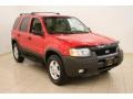 2002 Bright Red Ford Escape XLT V6 4WD  photo #1