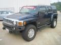 2007 Midnight Blue Metallic Hummer H3   photo #1