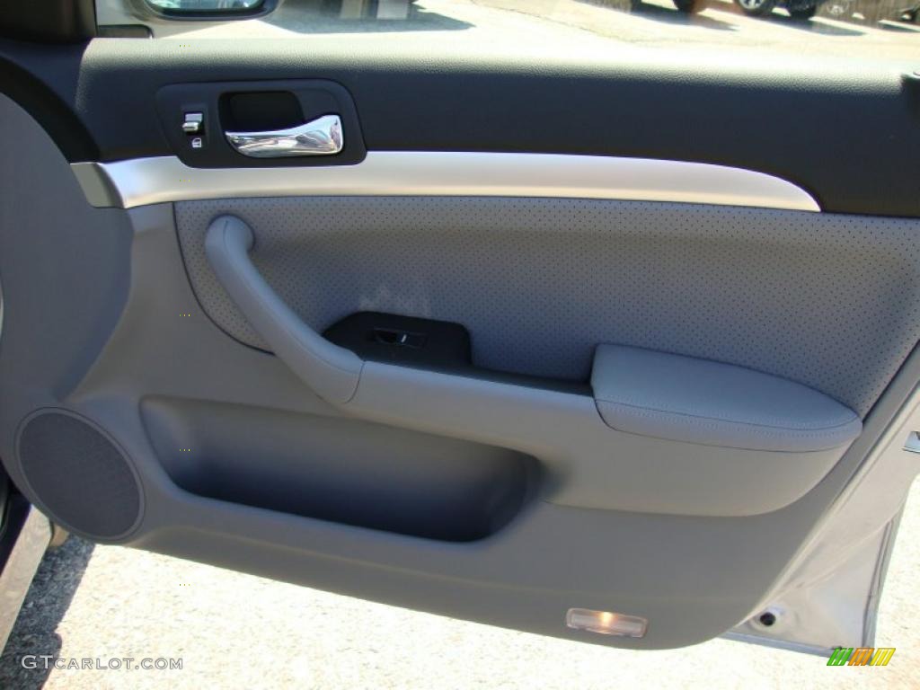 2008 TSX Sedan - Glacier Blue Metallic / Quartz Gray photo #24