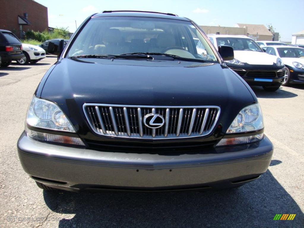 2001 RX 300 AWD - Black Onyx / Ivory photo #3