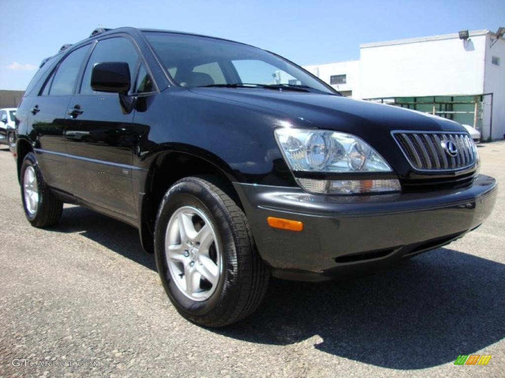 2001 RX 300 AWD - Black Onyx / Ivory photo #5