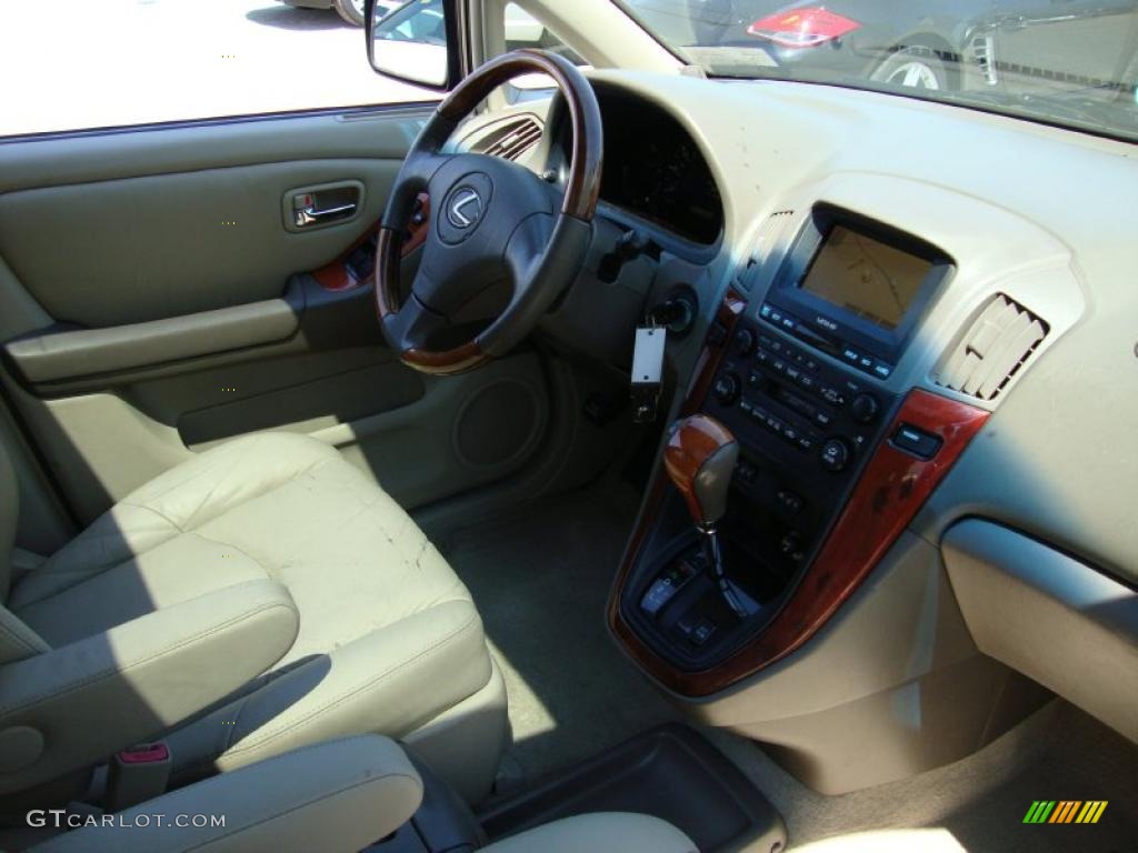 2001 RX 300 AWD - Black Onyx / Ivory photo #18