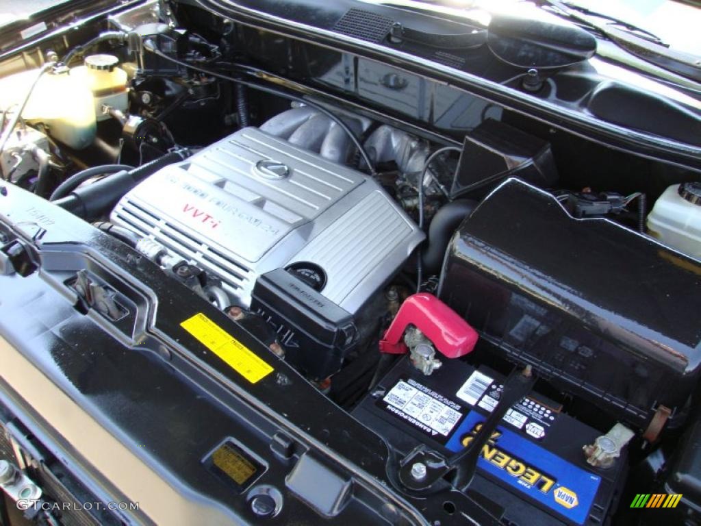 2001 RX 300 AWD - Black Onyx / Ivory photo #30