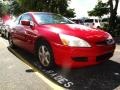 2003 San Marino Red Honda Accord EX Coupe  photo #1