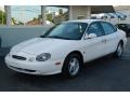 1999 Vibrant White Ford Taurus SE  photo #1