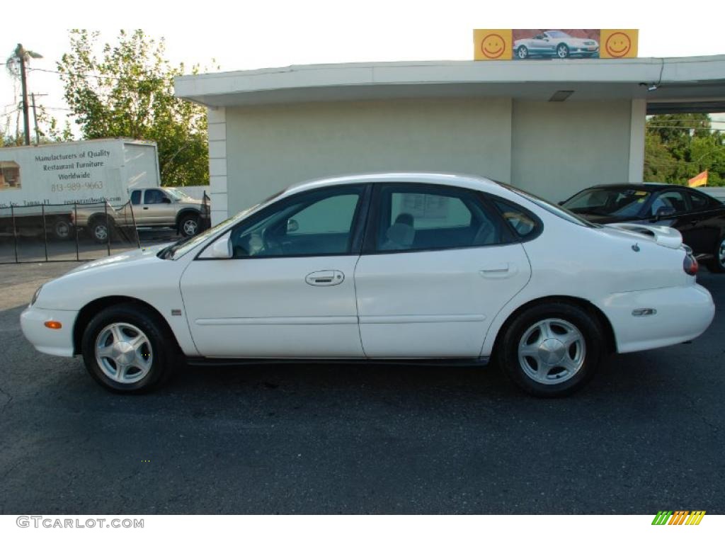 1999 Taurus SE - Vibrant White / Medium Graphite photo #8