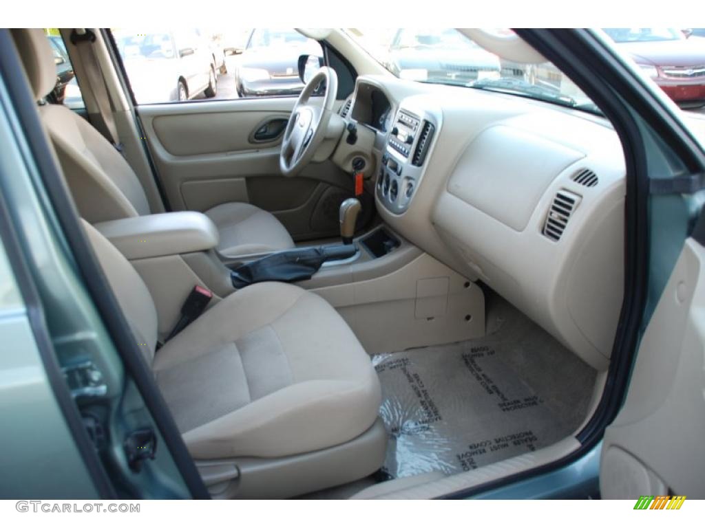 2006 Escape XLT V6 - Titanium Green Metallic / Medium/Dark Pebble photo #20