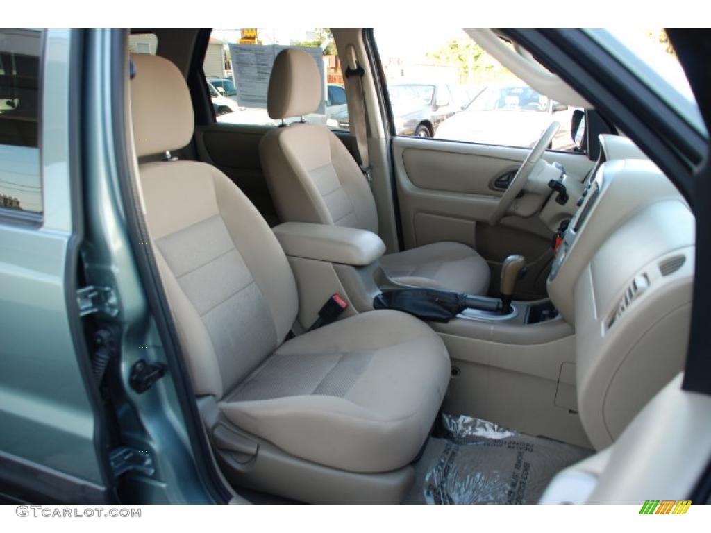 2006 Escape XLT V6 - Titanium Green Metallic / Medium/Dark Pebble photo #21
