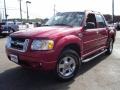 Red Fire Metallic 2004 Ford Explorer Sport Trac Adrenalin 4x4