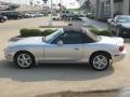 2002 Sunlight Silver Metallic Mazda MX-5 Miata Roadster  photo #2