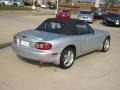 2002 Sunlight Silver Metallic Mazda MX-5 Miata Roadster  photo #5