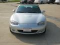 2002 Sunlight Silver Metallic Mazda MX-5 Miata Roadster  photo #8