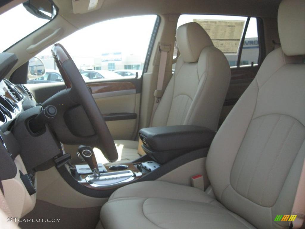 2011 Enclave CXL - Gold Mist Metallic / Cashmere/Cocoa photo #12