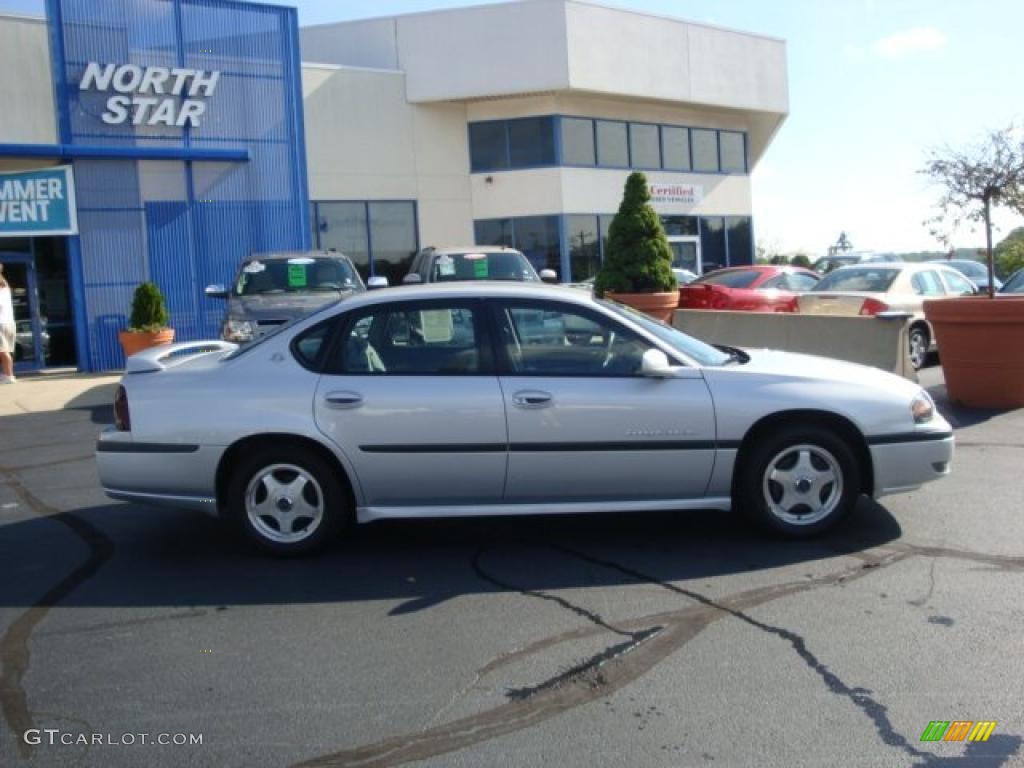 2001 Impala LS - Galaxy Silver Metallic / Medium Gray photo #2