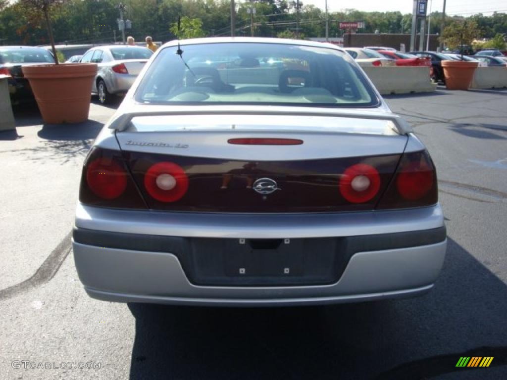 2001 Impala LS - Galaxy Silver Metallic / Medium Gray photo #4