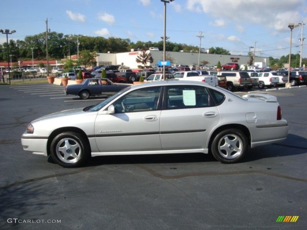2001 Impala LS - Galaxy Silver Metallic / Medium Gray photo #6