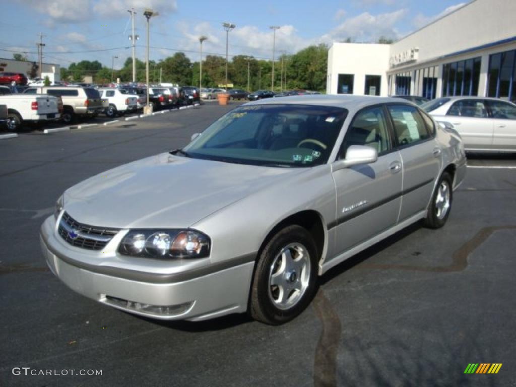 2001 Impala LS - Galaxy Silver Metallic / Medium Gray photo #7