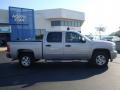 2007 Silver Birch Metallic Chevrolet Silverado 1500 LS Crew Cab 4x4  photo #2