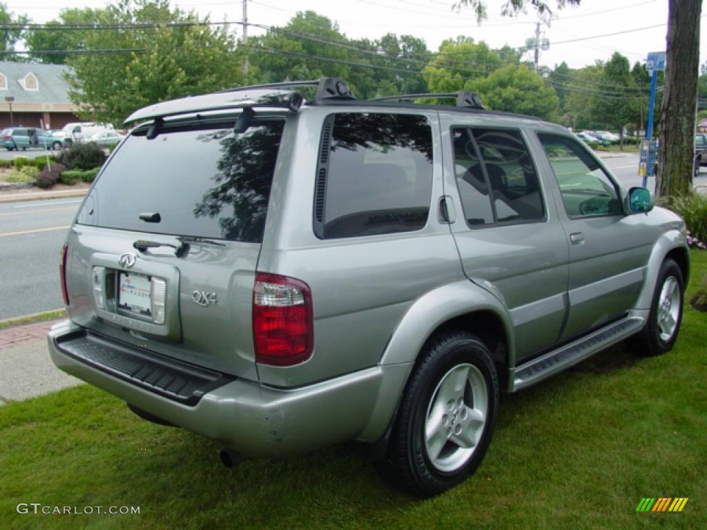 2001 QX4 4x4 - Silver Sage Metallic / Graphite photo #5