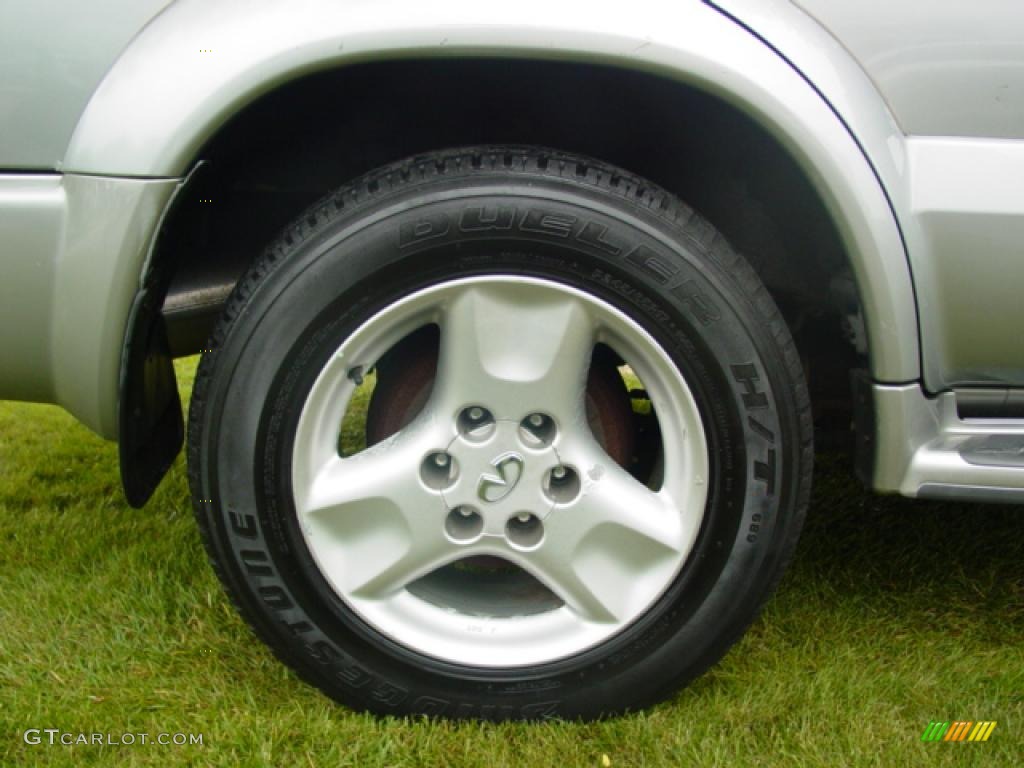 2001 QX4 4x4 - Silver Sage Metallic / Graphite photo #10