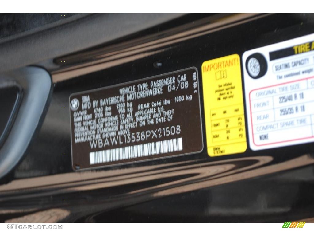 2008 3 Series 328i Convertible - Jet Black / Saddle Brown/Black photo #12