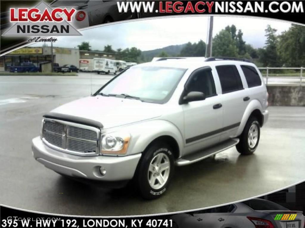 2006 Durango SLT 4x4 - Bright Silver Metallic / Dark Slate Gray/Light Slate Gray photo #1