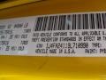 Detonator Yellow - Wrangler X 4x4 Photo No. 21