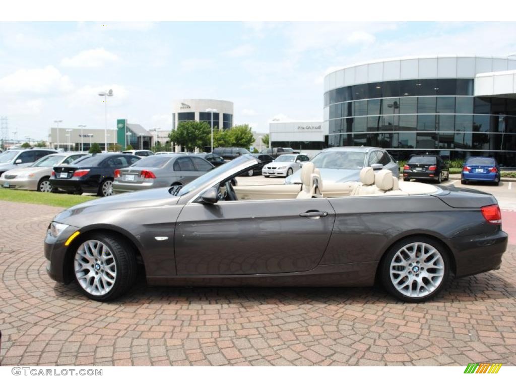 2009 3 Series 328i Convertible - Mojave Brown Metallic / Beige photo #2