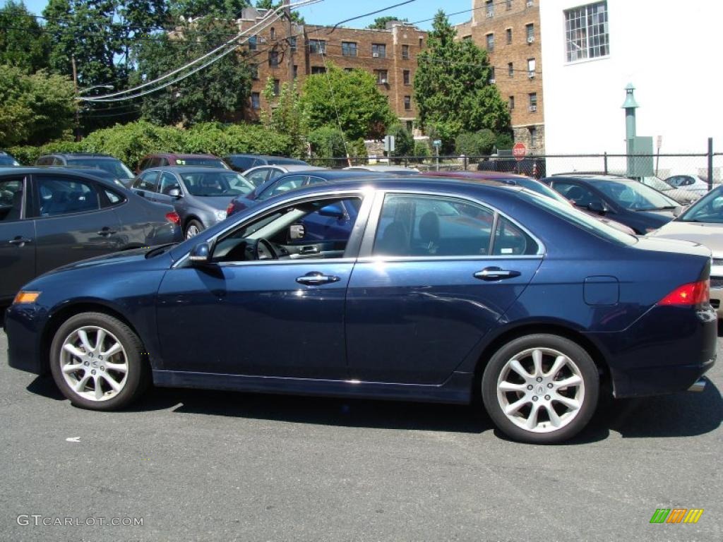 2006 TSX Sedan - Royal Blue Pearl / Ebony Black photo #7