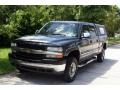 2001 Medium Charcoal Gray Metallic Chevrolet Silverado 2500HD LS Crew Cab 4x4  photo #1