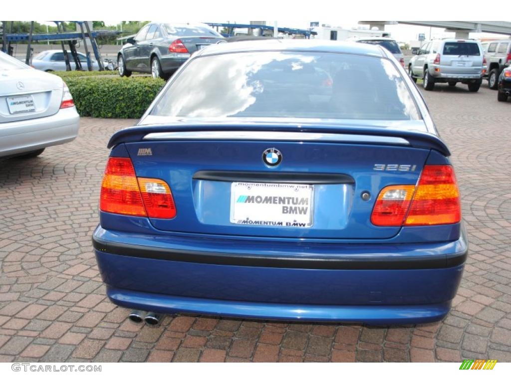 2003 3 Series 325i Sedan - Mystic Blue Metallic / Grey photo #4