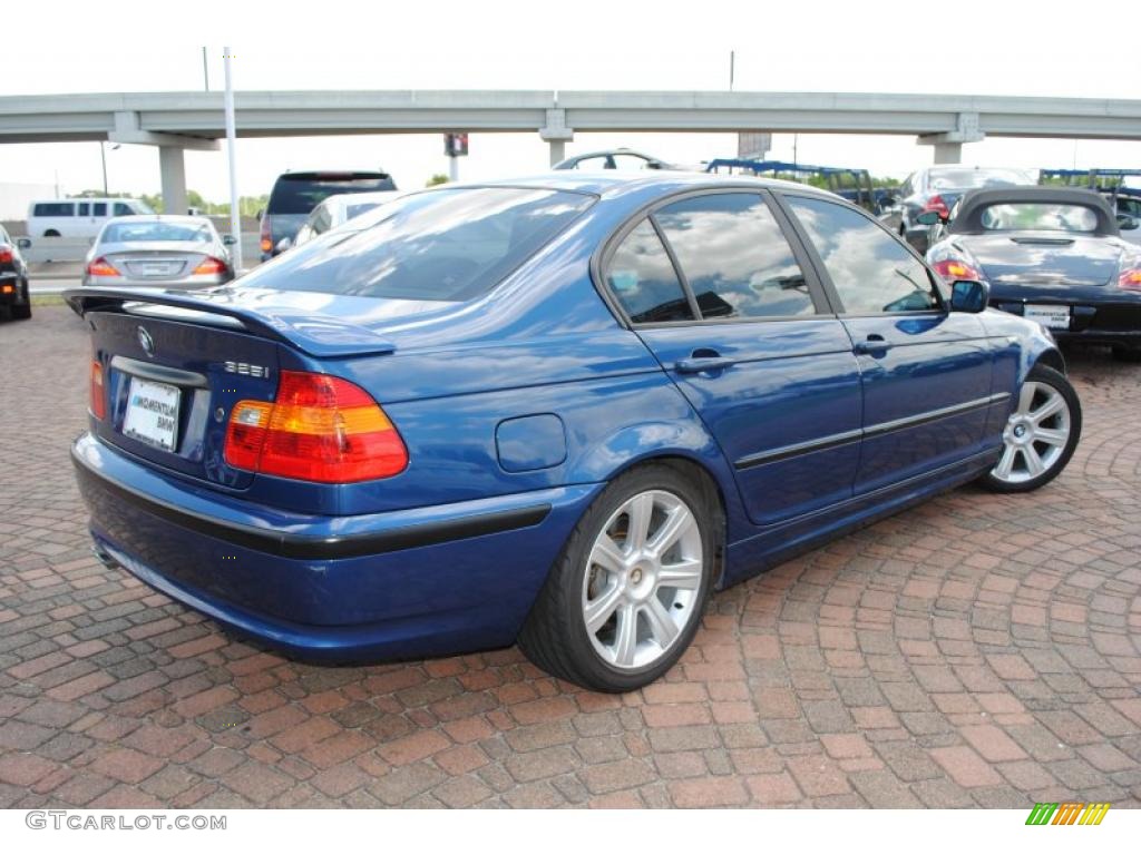 2003 3 Series 325i Sedan - Mystic Blue Metallic / Grey photo #5