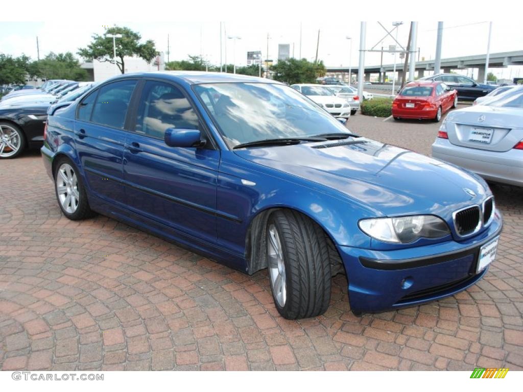 2003 3 Series 325i Sedan - Mystic Blue Metallic / Grey photo #7