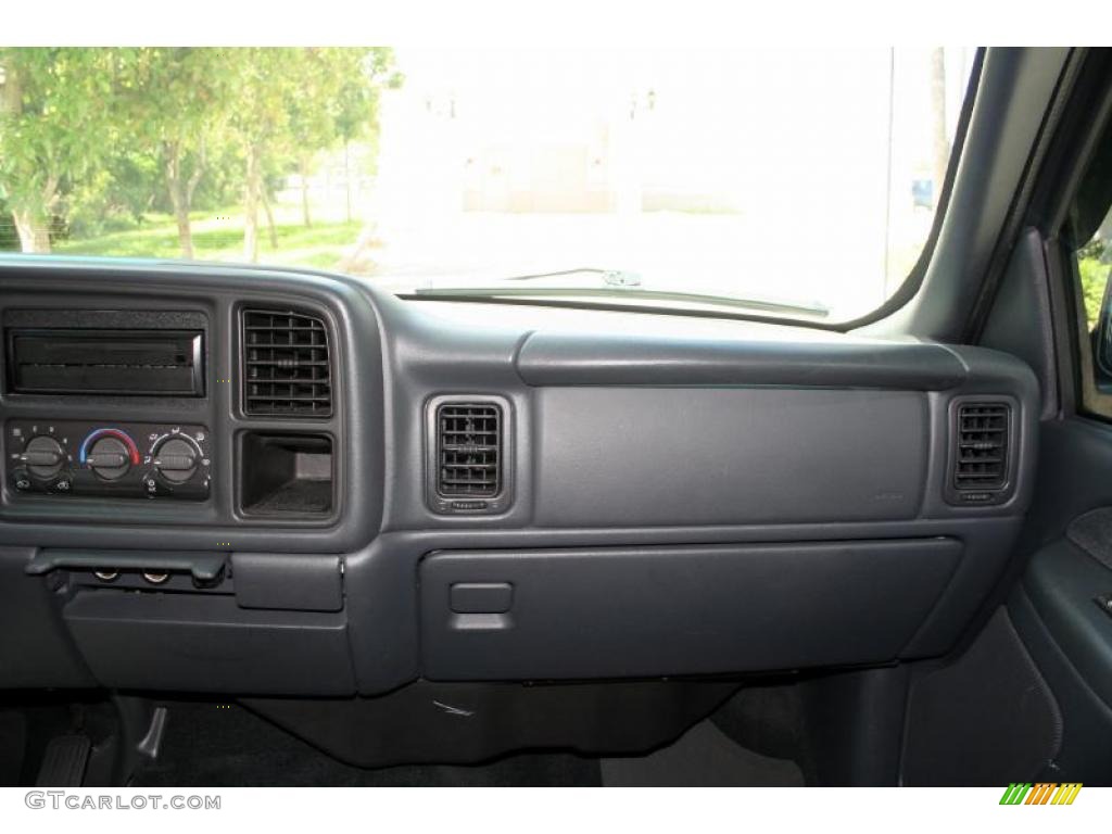 2001 Silverado 2500HD LS Crew Cab 4x4 - Medium Charcoal Gray Metallic / Graphite photo #76