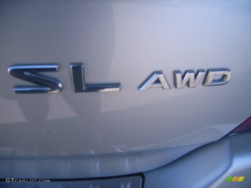 2007 Murano SL AWD - Brilliant Silver Metallic / Cafe Latte photo #16