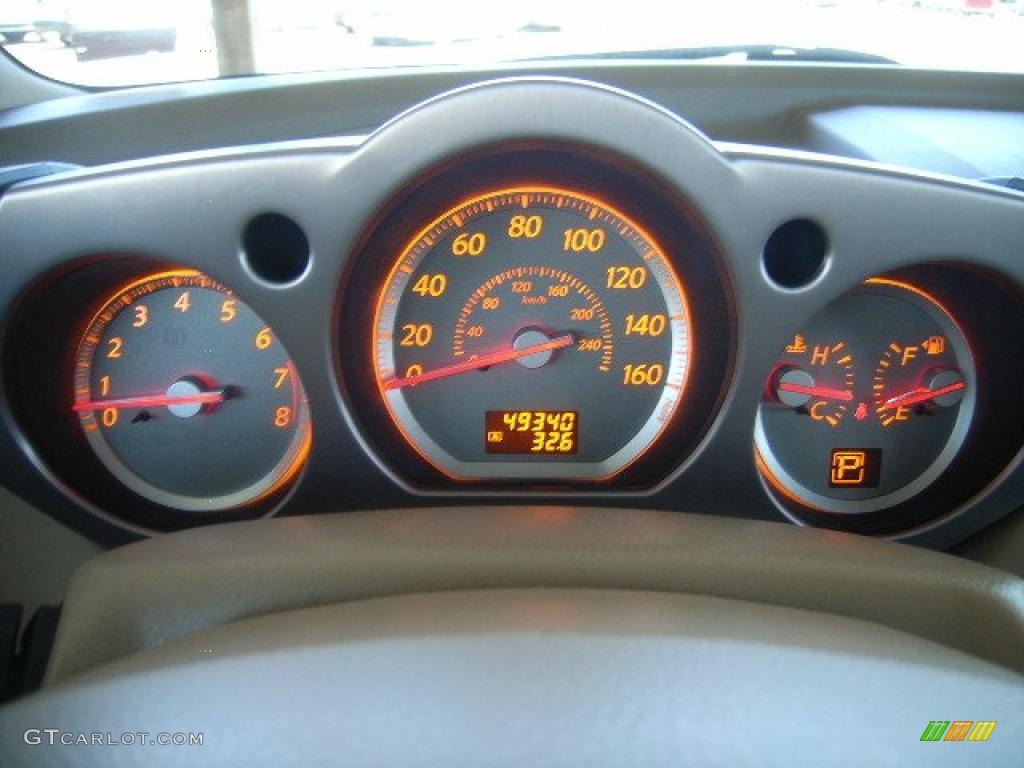 2007 Murano SL AWD - Brilliant Silver Metallic / Cafe Latte photo #48