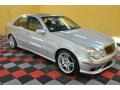 Brilliant Silver Metallic 2004 Mercedes-Benz E 55 AMG Sedan