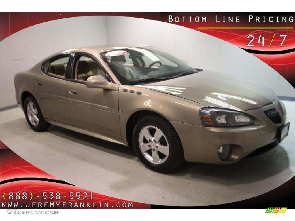 2007 Grand Prix Sedan - Bronzestone Metallic / Cashmere photo #1